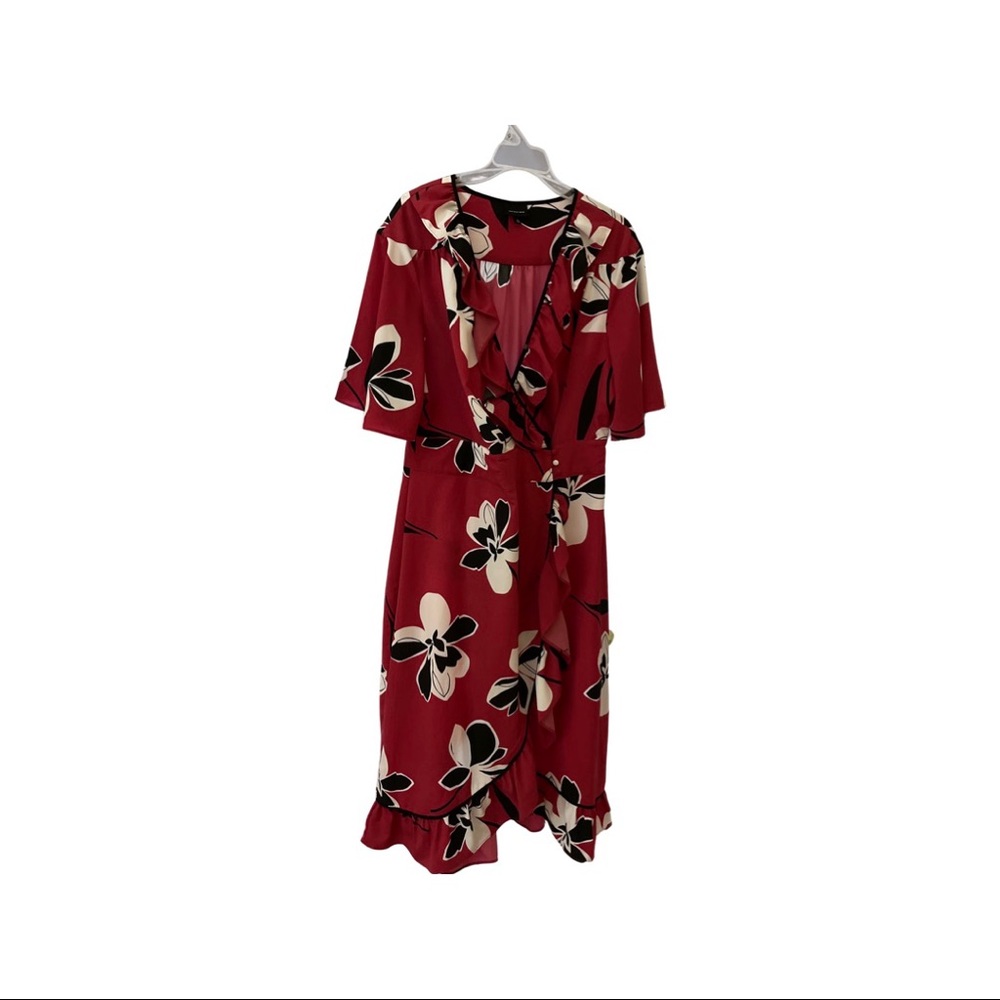 Floral Wrap Dress